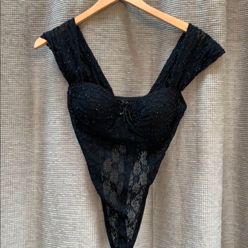 Free with bundle!Thong Body suit